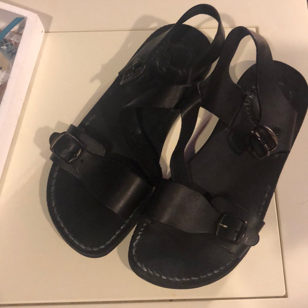 Black sandals